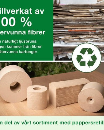 Prenumerera på toalettpapper - Återvunnet trä - Bio